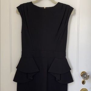 Ted baker peplum dress size 4